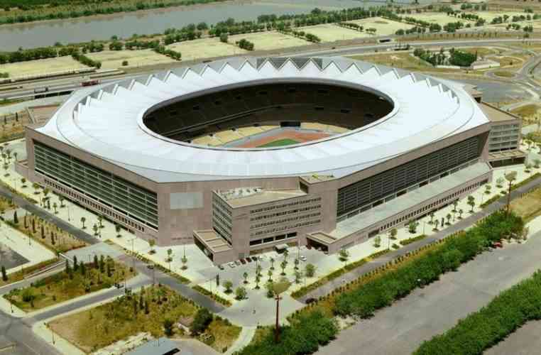 Олимпийский стадион в Севилье: схема мест, секторов и трибун