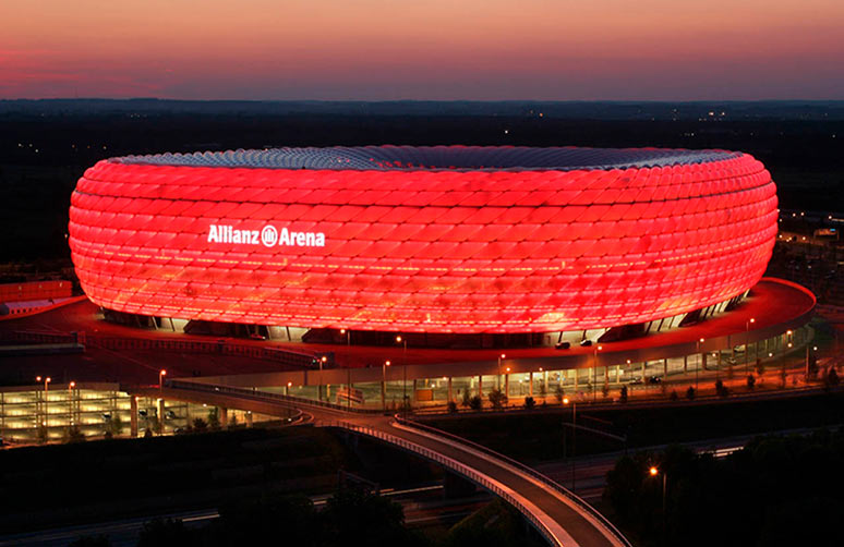 Экскурсия на Альянц-Арену (Allianz Arena) в Мюнхене